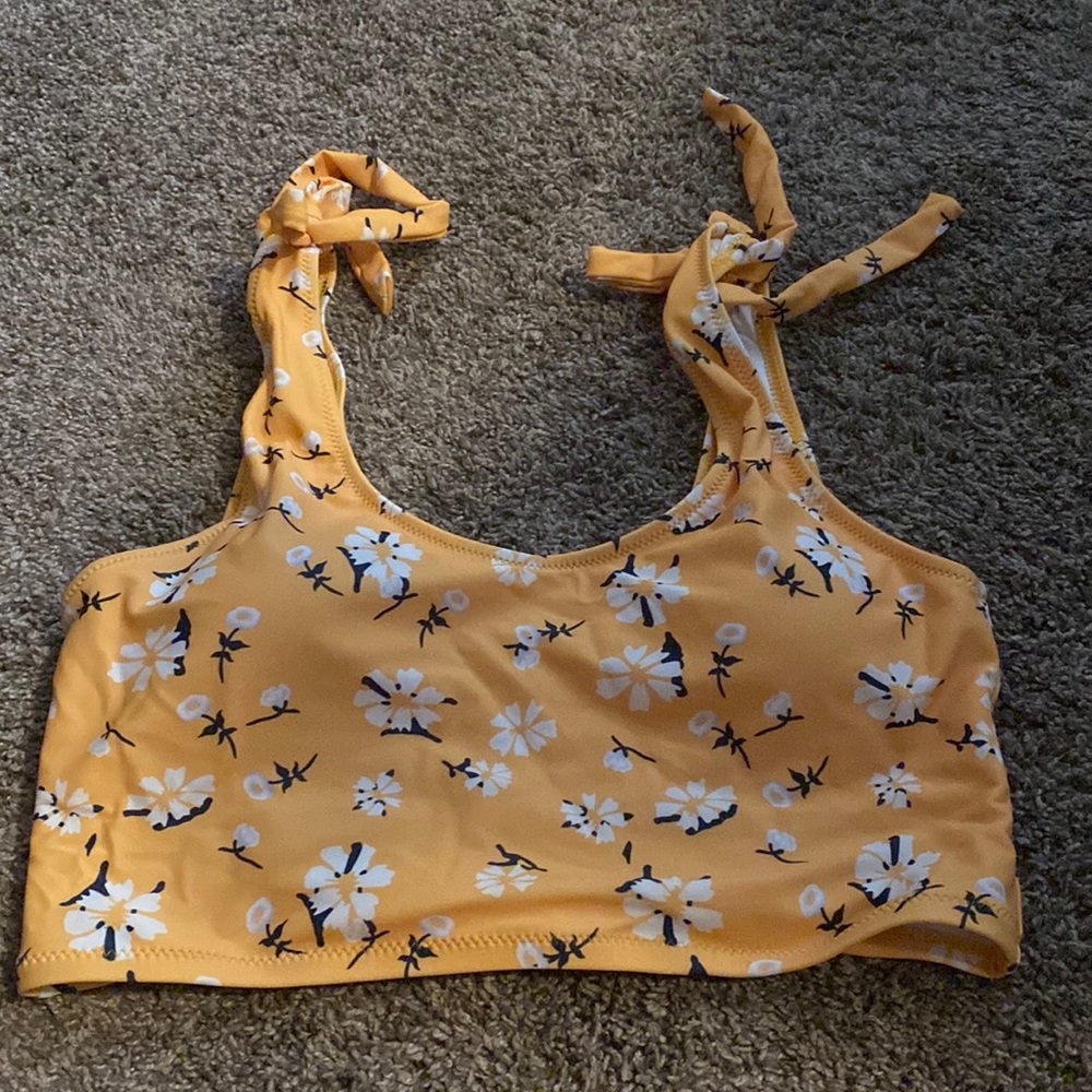 High waisted two piece swim suit